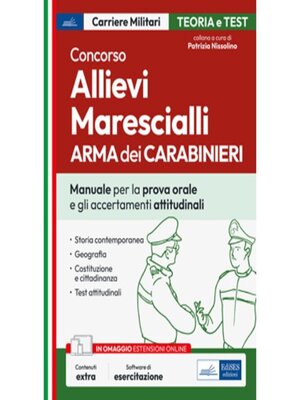 cover image of Concorso Allievi Marescialli Arma dei Carabinieri